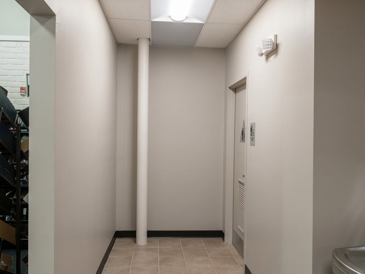 DSW interior progress, Yonkers, NY